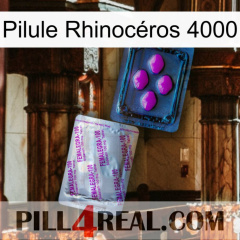 Pilule Rhinocéros 4000 37